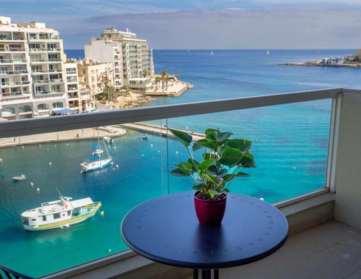 Апартаменты 6Th Floor Spinola Seaview In St Julians Сент Джулианс Экстерьер фото