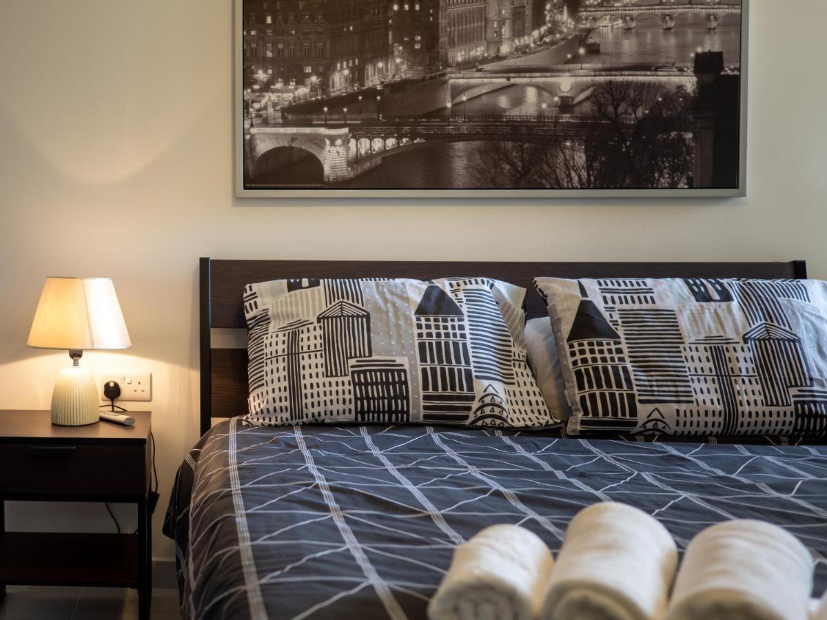 Апартаменты 6Th Floor Spinola Seaview In St Julians Сент Джулианс Экстерьер фото