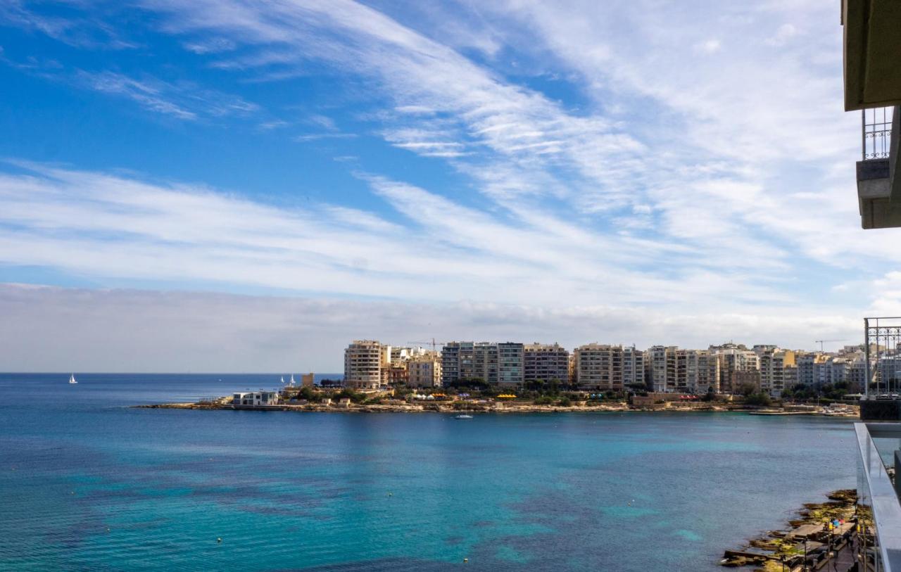Апартаменты 6Th Floor Spinola Seaview In St Julians Сент Джулианс Экстерьер фото